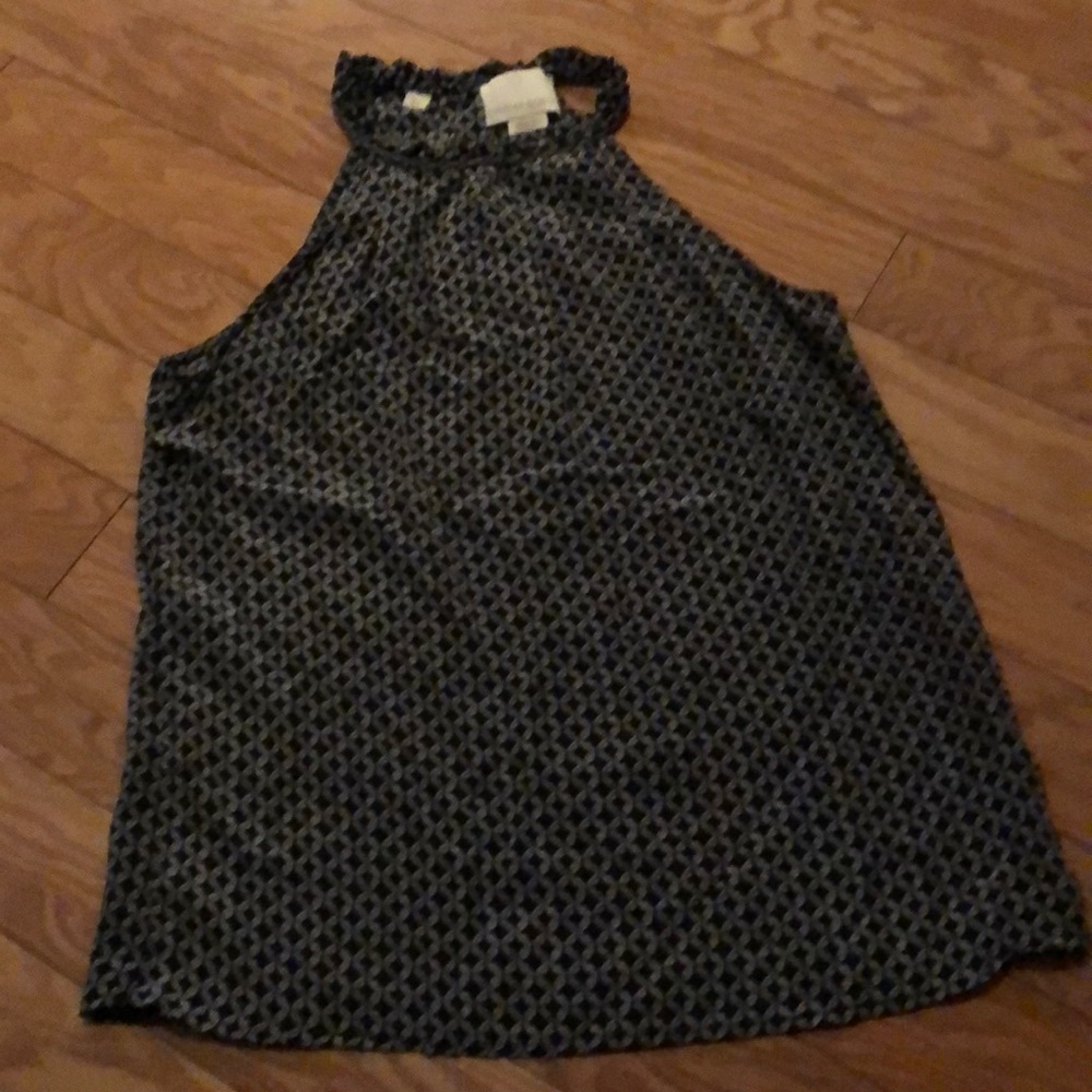Cynthia Rowley Silk High Neck Sleeveless Blouse XS